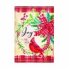 Evergreen Cardinal Joy Burlap Garden Flag 12 x 18 Inches Indoor Outdoor Decor - 2 of 4