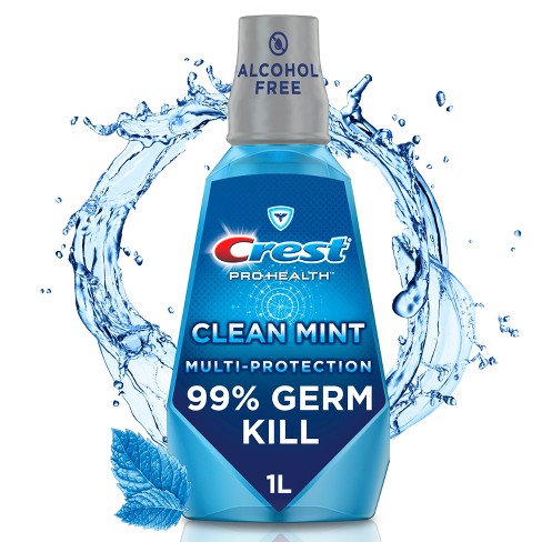 Crest Pro-Health Multi-Protection Alcohol-Free Mouthwash - Clean Mint - image 1 of 4