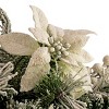 National Tree Company 36" Frosted Colonial Mantle Swag with LED Lights - 3 of 4