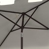 Zimmerman 7.5 Ft Square Market Umbrella W/ White Trim - PAT8400 - Safavieh - 4 of 4