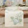Saro Lifestyle Pumpkin Harvest Table Runner, 16"x70", Beige - 3 of 3