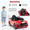 Infans 12V Licensed Ford Mustang Shelby GT500 Kids Ride on Car with Remote Control - 2 of 4