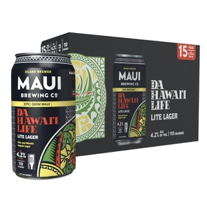 Maui Brewing Da Hawaii Life - 15pk/12 fl oz Cans - 1 of 4