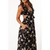Petal and Pup Womens Lucah Frill Shoulder Maxi Dress - 2 of 4