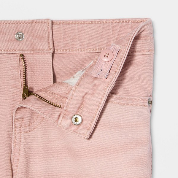 Jeans de tiro medio de pierna bootcut para niña - Cat & Jack™ Rosa 5