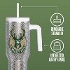 NBA Officially Licensed 40oz Bling Voyager Stainless Steel Tumbler with Rhinestones in a Limited Edition Gift Box - 4 of 4