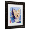 Trademark Fine Art Pat Saunders-White Claire Matted Framed Art - 3 of 4