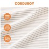 83" Corduroy Loveseat Sofa for Living Room,Spacious 3-Seater Couches with Deep Seats&Wide Armrest&Removable Cushion - 4 of 4