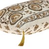 Parkland Collection,Venus Transitional Beige Lumbar Throw Pillow - 4 of 4