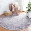 Serapi SEP584 Power Loomed Indoor Machine Washable Skid-Resistant Rugs - Safavieh - 2 of 4