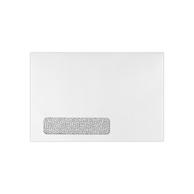 LUX 6 x 9 Booklet Window Envelopes 250/Pack 24lb. White w/ Sec. Tint 69BW-24WMI-250