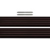 8ft Lumi Home Furnishings Mix and Match Wood Single Rod 2ct Mahogany - 2 of 4