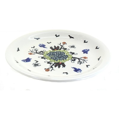 Blue Rose Polish Pottery Monster Mash Dinner Plate