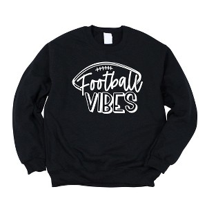 Simply Sage Market Women's Graphic Sweatshirt Football Vibes - 1 of 3