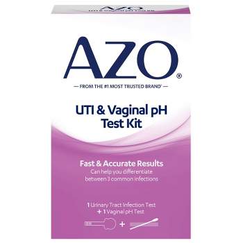 AZO At Home UTI and Vaginal pH Test Kit