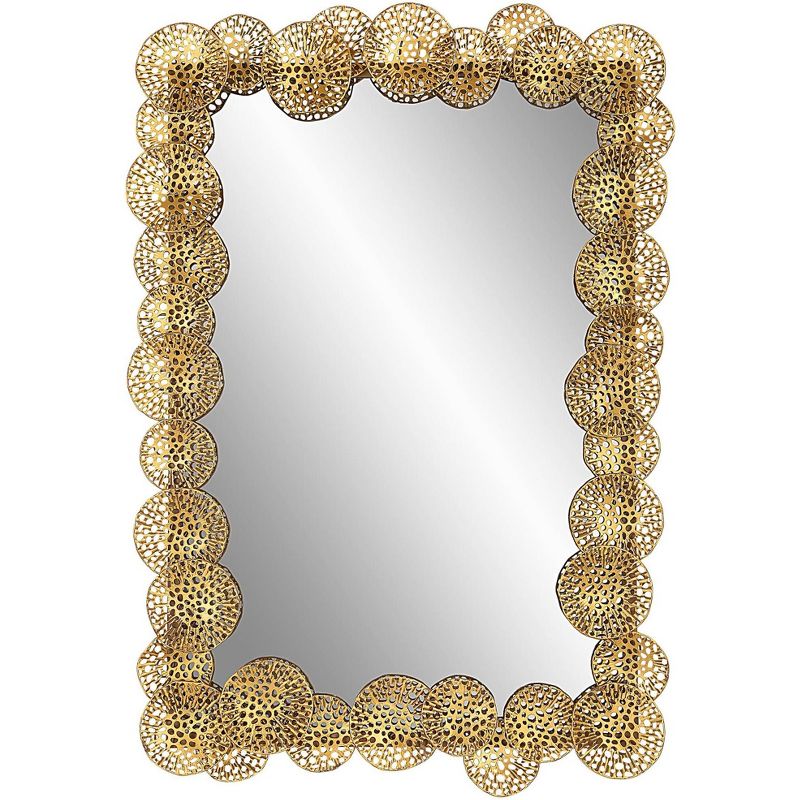Uttermost Ripley Gold 30 1/4" x 43 3/4" Rectangular Wall Mirror, 1 of 2