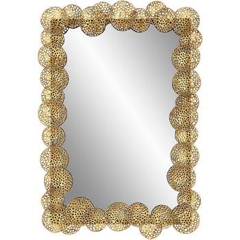 Uttermost Ripley Gold 30 1/4" x 43 3/4" Rectangular Wall Mirror