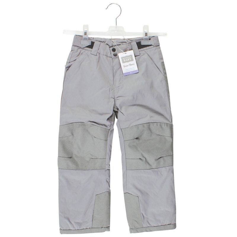 Hudson Baby Unisex Snow Pants, Charcoal, 2 of 5