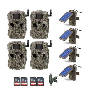 Stealth Cam Fusion X 26MP Camera Dual Carrier with SD and Solar Panel (4-Pack) - 1 of 4