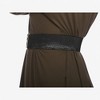 Anna-Kaci Wide Elastic Waist Belt with Gold Tone Clasp for Women - 3 of 4