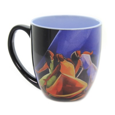 Tabletop 4.0" Praises Go Up Mug Religious Coffee Cup African American Expressions  -  Drinkware