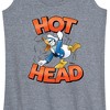 Women's - Disney - Hot Head Donald Duck Graphic Racerback Tank - 2 of 4