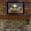 "Harvest Moon" by Billy Jacobs, Ready to Hang Framed Print, Black Frame - 3 of 4