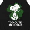 Men's - Peanuts - Too Cute To Pinch Graphic Tank Top - 2 of 4