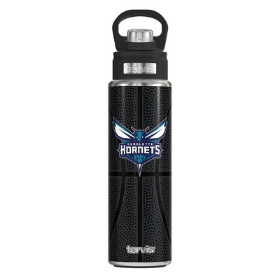 NBA Charlotte Hornets 24oz Leather Wide Mouth Water Bottle