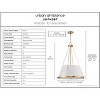 Urban Ambiance Luxury Traditional Chandelier 30''H x 22''W,  Olde Brass Finish,  Atlanta Collection, UHP4387 - 3 of 4