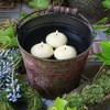 LumaBase Floating Wax Candles, 3" - Set of 12 - 2 of 3