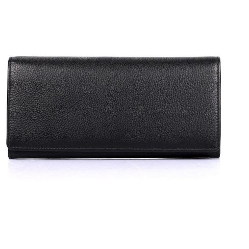 Karla Hanson Women's Rfid Leather Bifold Wallet - Black : Target