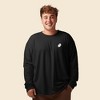 Dalix Ghost Embroidered Long Sleeve Tee Lightweight Soft Cotton Shirt Mens - 2 of 4