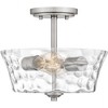 Quoizel Lighting Acacia 2 - Light Semi-Flush Mount in  Brushed Nickel - 4 of 4