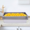 YIYIBYUS 6 Pack Steam Pans, Stainless Steel Chafing Dishes Buffet Serving Pans Food Prep Pan - 2 of 4