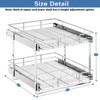 Pull Out Cabinet Organizer, Heavy Duty Cabinet Pull Out Shelves, Slide Out Drawers Organization for Kitchen - 3 of 4