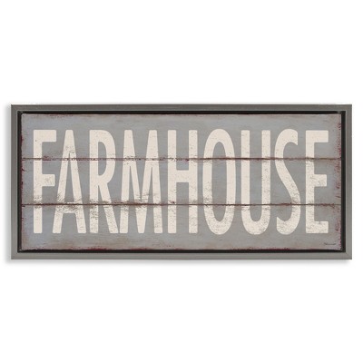 Stupell Industries Farmhouse Rustic Planked Design, 31" x 14"