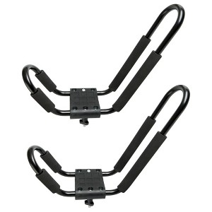 Elevate Outdoor T-Rack DLX Kayak & Canoe Roof Carrier Rack with Tie-Down Straps - 1 of 4