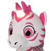 Zoonicorn Soft Light Zoonies Plush - Aliel or Ene, LED Horn, Sound, Kids 3+ - 4 of 4