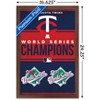 Trends International MLB Minnesota Twins - Champions 23 Framed Wall Poster Prints - 3 of 4