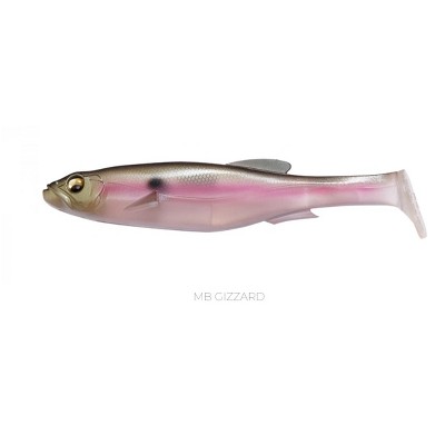Megabass Magdraft Soft Swimbaits, MB Gizzard, 8