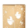 Seven20 Star Wars Gold Stamped Lantern | Battle Of The Death Star | 12 Inches Tall - 3 of 4