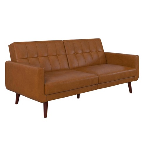 Leather futon deals near me