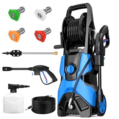 SKONYON Electric Pressure Washer, 2.0 GPM Power Washer with 4 Quick Connect Nozzles, High Pressure Cleaning Machine with Foam Cannon