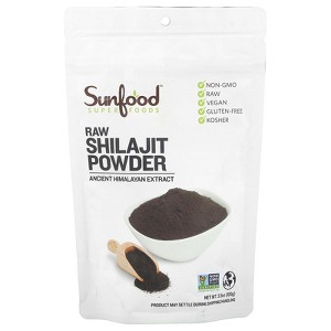 Sunfood Raw Shilajit Powder, 3.5 oz (100 g) - 1 of 2