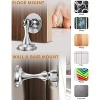 DOMETOUR Magnetic Door Stoppers for Bottom of Door: Upgraded Strong Magnet Door Stop Security Door Holder to Keep Door Open - 3 of 4