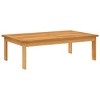 vidaXL Patio Table 39.4"x23.6"x11.8" Solid Wood Acacia - 2 of 4