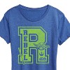 Women's - Star Wars - Yoda and friends Collegiate Rebel Short Sleeve Graphic T-Shirt - 2 of 4