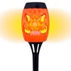 Spooky Halloween Flickering Flame Pathway LED Torch - Pumpkin - 3 of 4