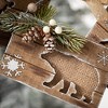 5.25"H Sullivans Woodland Ornament - Set of 3  White Christmas Ornaments - 2 of 2